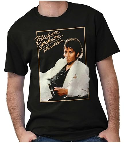 Amazon.com: Men's Michael Jackson Thriller Pose Slim Fit T-Shirt